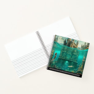 Atlantis Hardcover Notebook