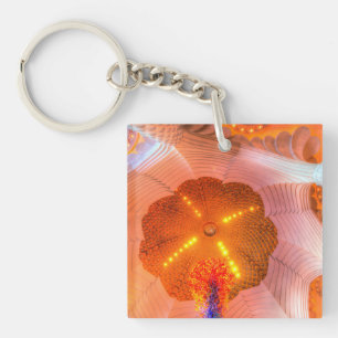 Atlantis Palm Hotel Ceiling Keychain