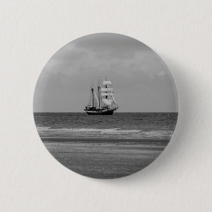 Atlantis Sailing Ship 2 Inch Round Button