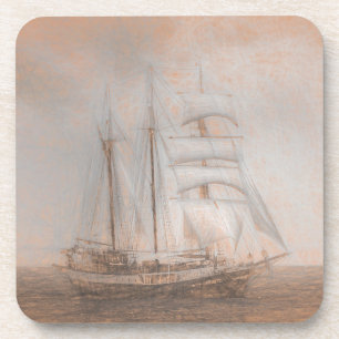 Atlantis Sailing Ship da Vinci Coaster