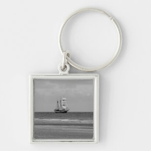Atlantis Sailing Ship Keychain