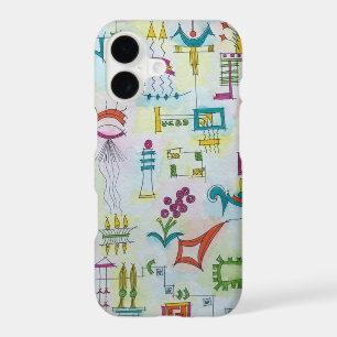 Atlantis-Whimsical Modern Watercolor Art