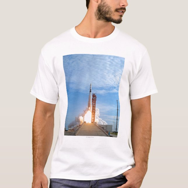 Atlas Agena target vehicle liftoff for Gemini 11 T-Shirt (Front)