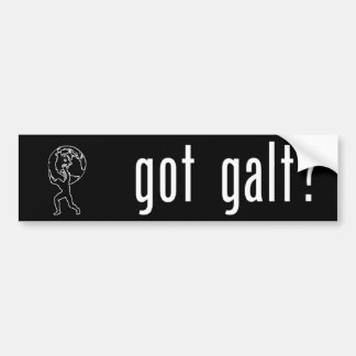 Atlas at Work Bumper Sticker