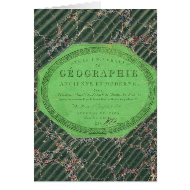 Atlas de la géographie universelle (Devant)