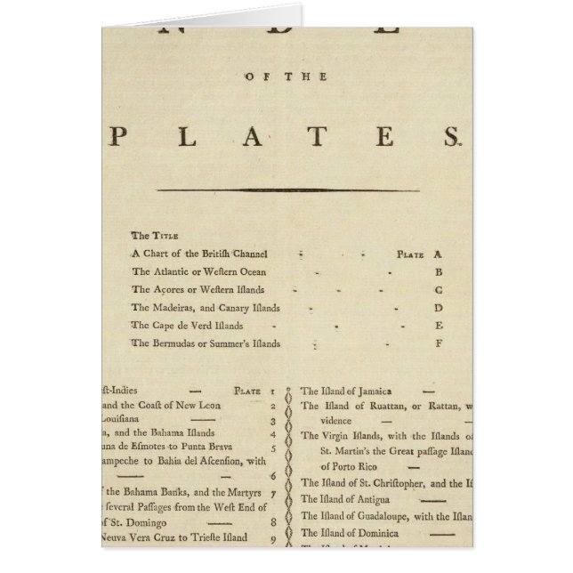 Atlas de l'Inde occidentale (Devant)