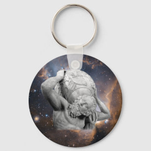 Atlas Holding Up the Heavens Keychain