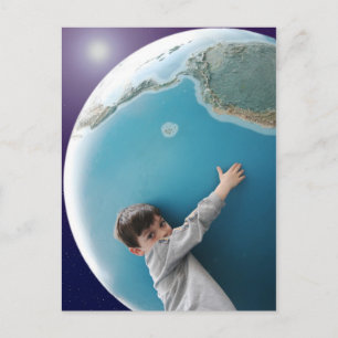 Atlas, it's time for your bath postcard