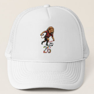 Atlas lion Morocco soccer  Trucker Hat