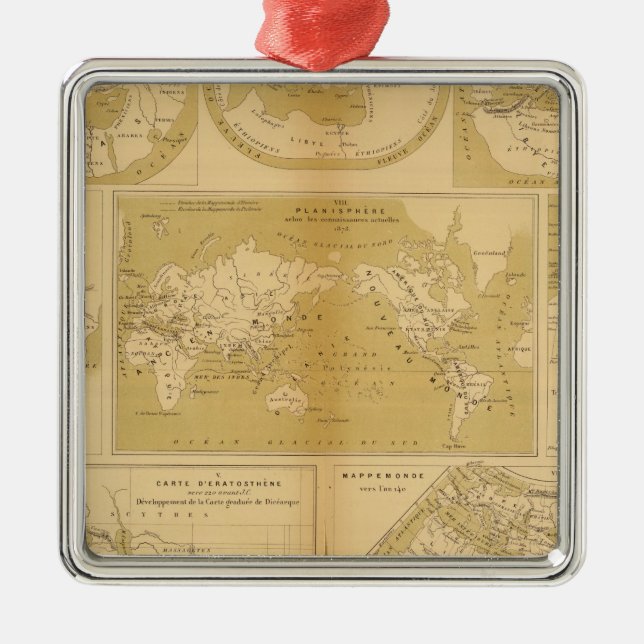 Atlas Metal Ornament (Front)