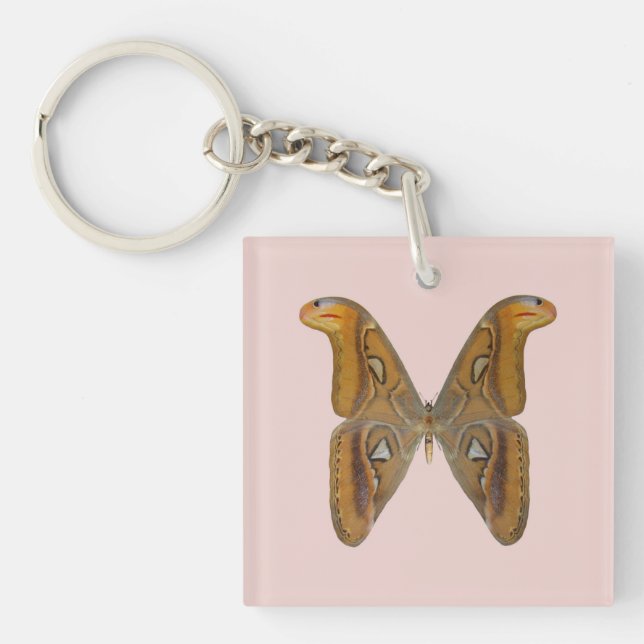 Atlas Moth Keychain (Front)