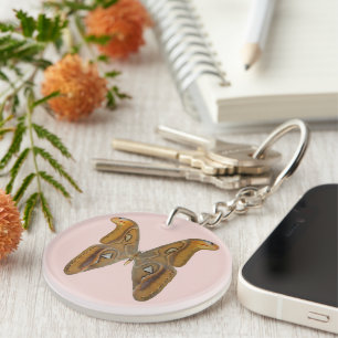 Atlas Moth Keychain