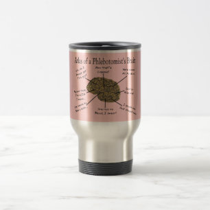 Atlas of a Phlebotomist's Brain Travel Mug