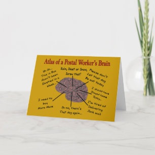 Atlas of a Postal Worker's Brain Card