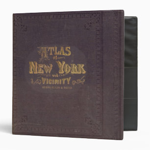 Atlas of New York vicinity Binder