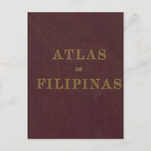 Atlas of the Philippines Postcard