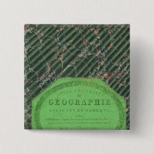 Atlas of Universal Geography 2 Inch Square Button
