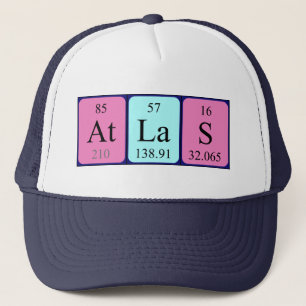 Atlas periodic table name hat