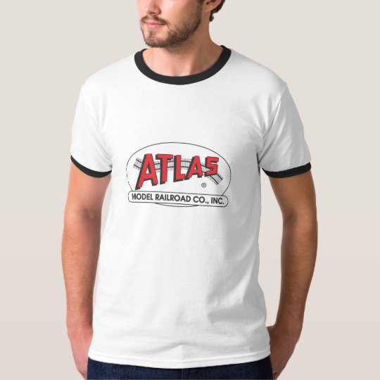 Atlas Ringer - Red Logo T-Shirt