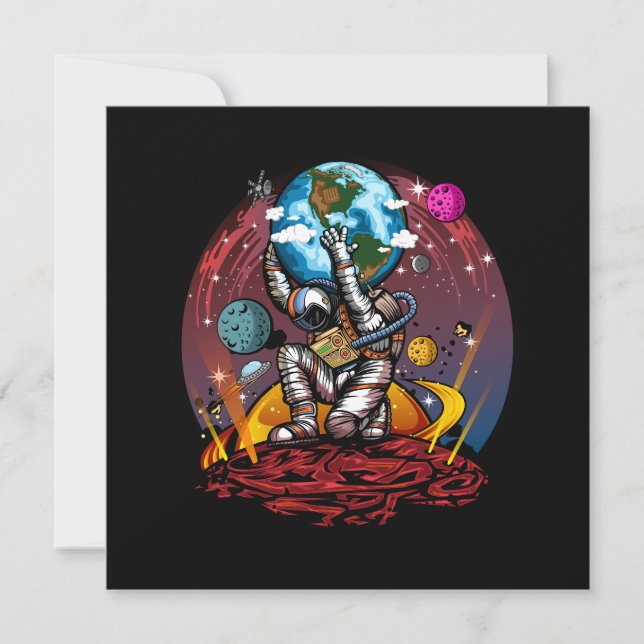 Atlas Space Man Card (Front)