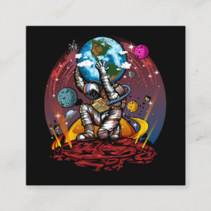Atlas Space Man Enclosure Card