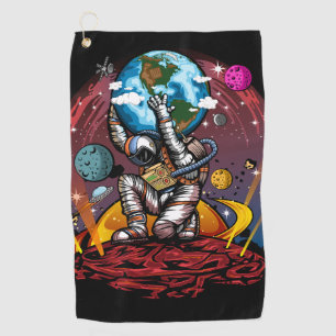 Atlas Space Man Golf Towel