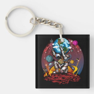 Atlas Space Man Keychain