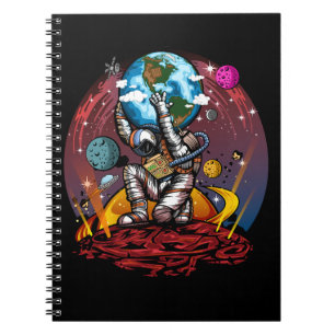 Atlas Space Man Notebook
