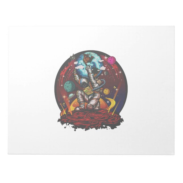 Atlas Space Man Notepad (Front)