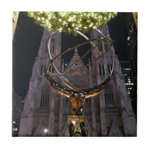 Atlas & St. Patrick's Cathedral - Tile