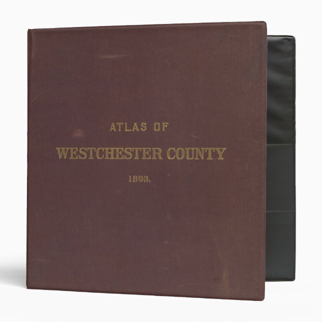 Atlas Westchester Co, NY Binder (Front/Inside)
