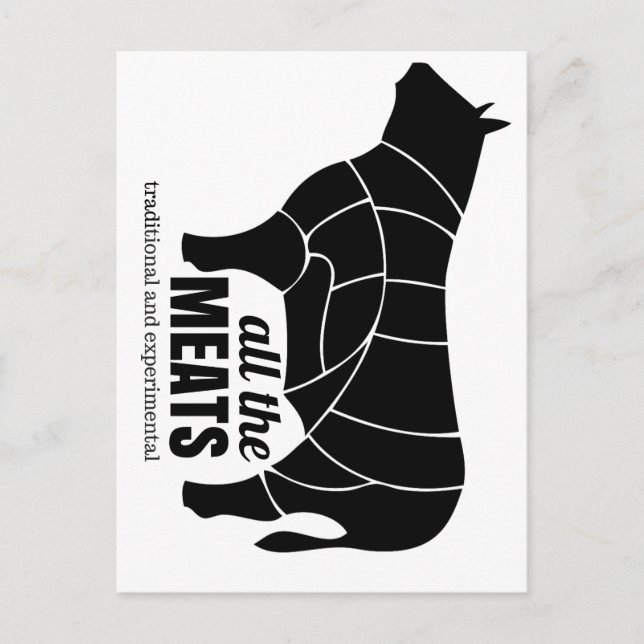 ATM - Beefy Badness Postcard (Front)