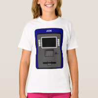 ATM Machine Girls T-Shirt