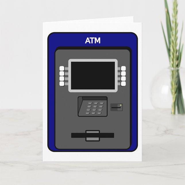 ATM Machine Greeting Cards (Creator Uploaded)