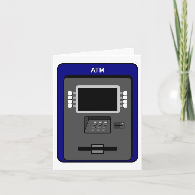 ATM Machine Note Cards (Front)