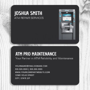 ATM Repair Service Business Card