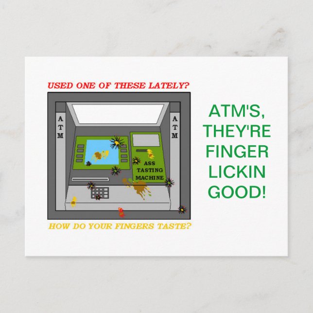 ATM TASTING CLUB POSTCARD (Front)