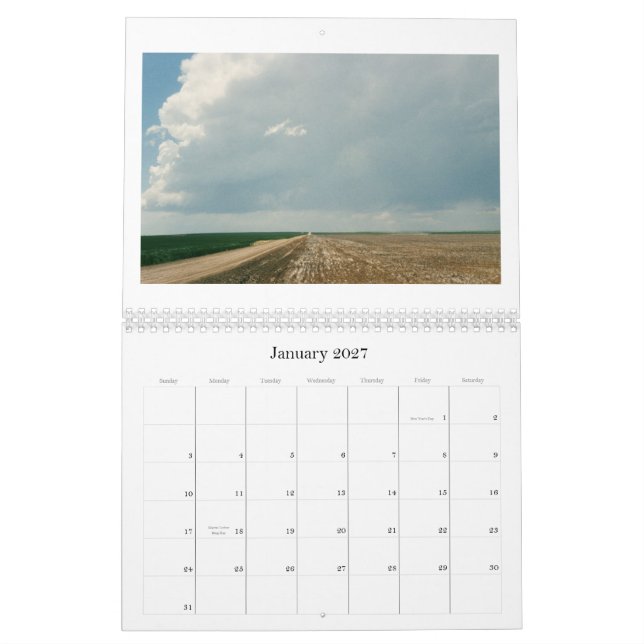 Atmospheres (2010 calendar) calendar (Jan 2027)