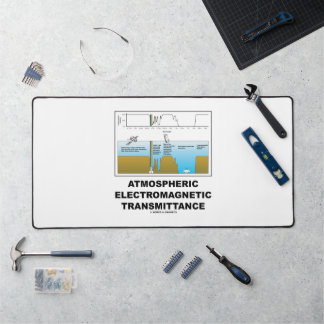 Atmospheric Electromagnetic Transmittance Desk Mat