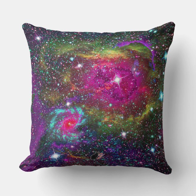 Atmospheric Star Field Pillow (Front)