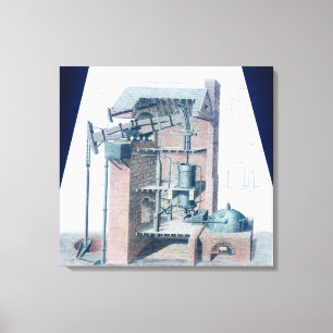 Atmospheric Steam Engine Canvas Print