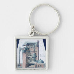 Atmospheric Steam Engine Keychain