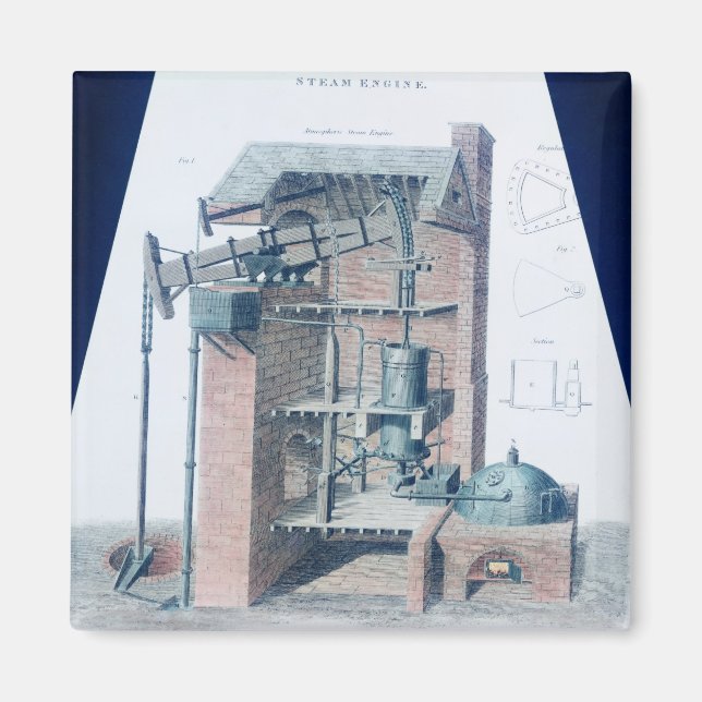 Atmospheric Steam Engine Magnet (Front)