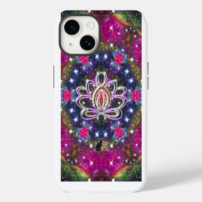 Atmospheric Zen Lotus Case-Mate iPhone Case (Back)