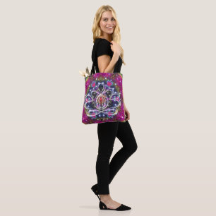 Atmospheric Zen Lotus Tote Bag