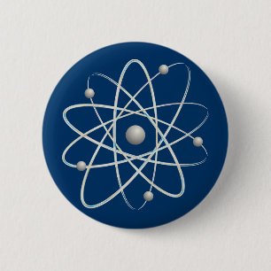 Atom (007) 2 inch round button