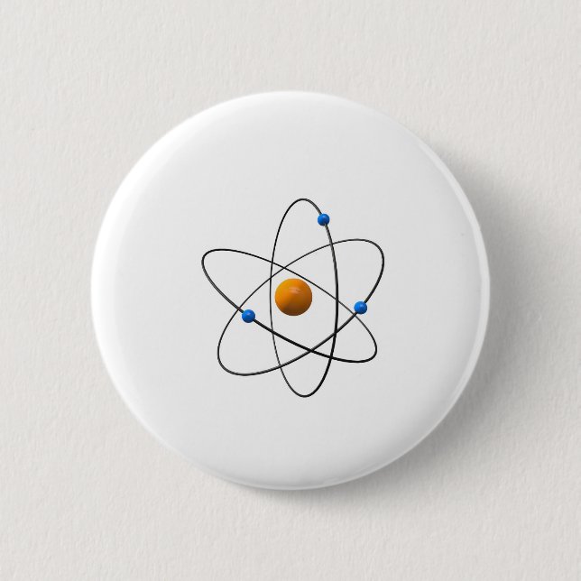 Atom 2 inch round button (Front)