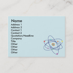 Atom - Chubby Business Card