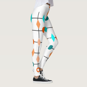 Atom Grid  Leggings