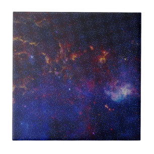 Atom Pattern Tile